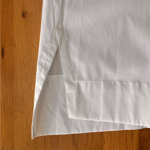 NWT M.M. LaFleur The Larsen Shirt White Button Down Plus Size 2X - Picture 7 of 14